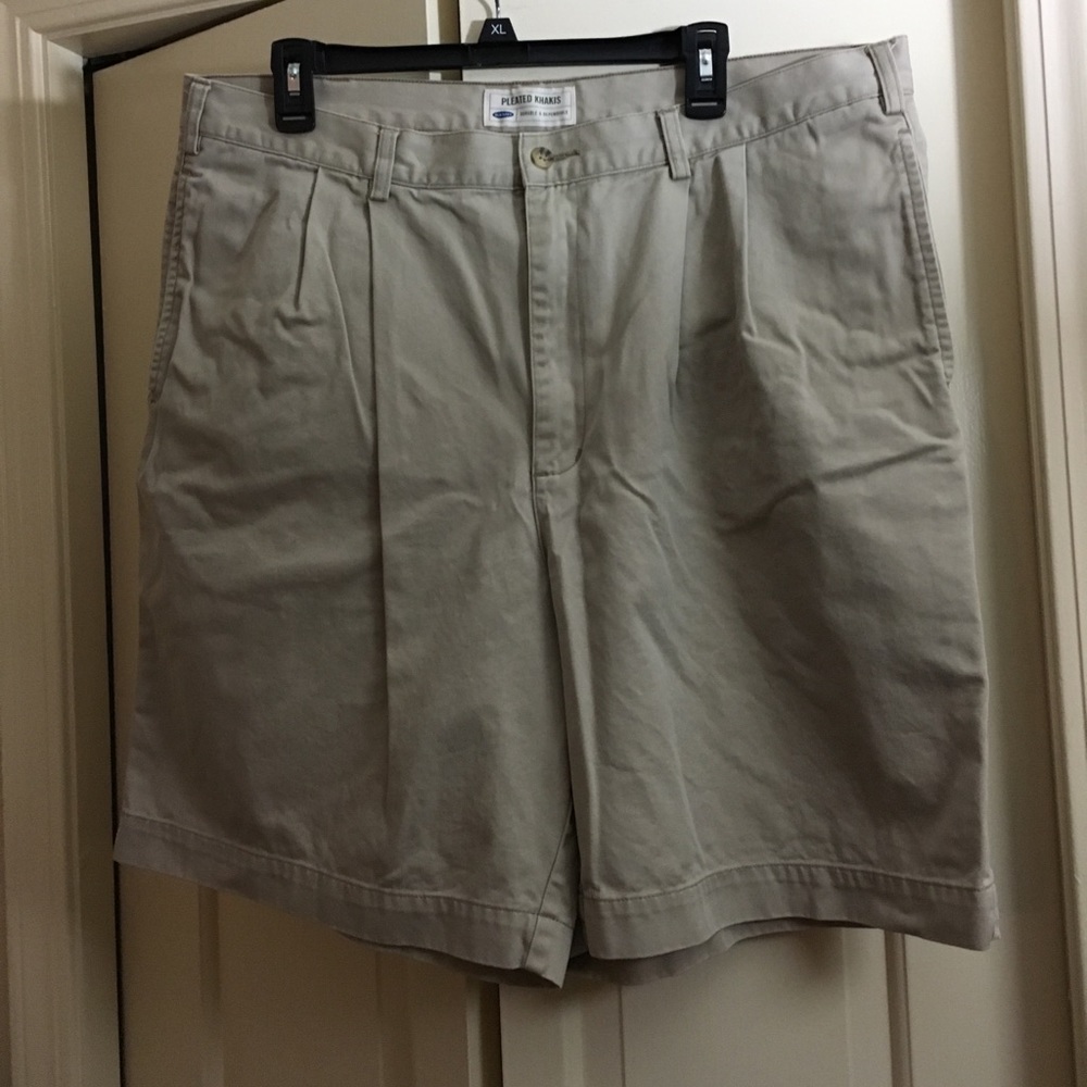 Pleated Khakis Old Navy